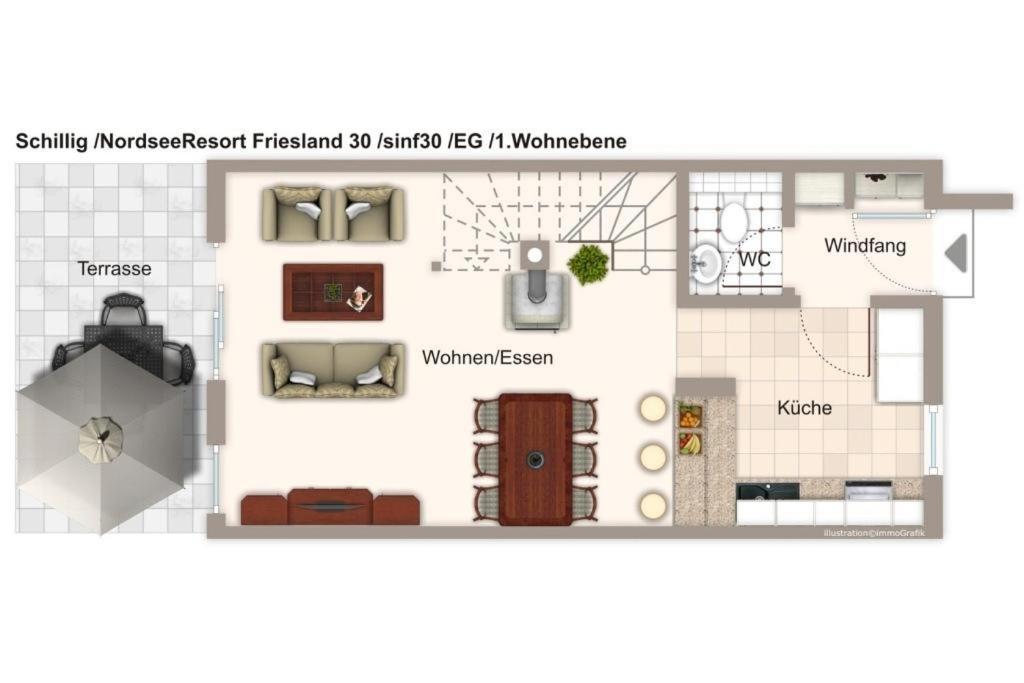 Nordseeresort Friesland Nordseeresort Friesland 30 Schillig Exterior foto